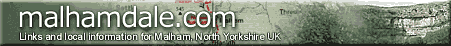 Local information for Malhamdale, Yorkshire Dales, UK