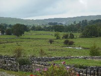 View from Town End towards Malham and Malham Cove, Yorkshire Dales
